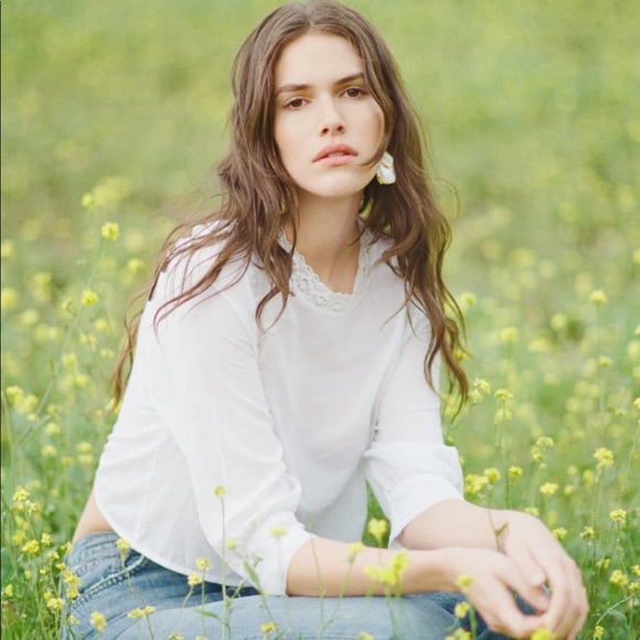 Reformation lottie blouse top xs - Picture 2 of 7